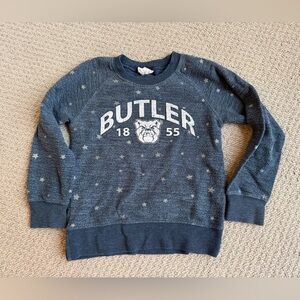 Blue Butler Graphic Sweatshirt